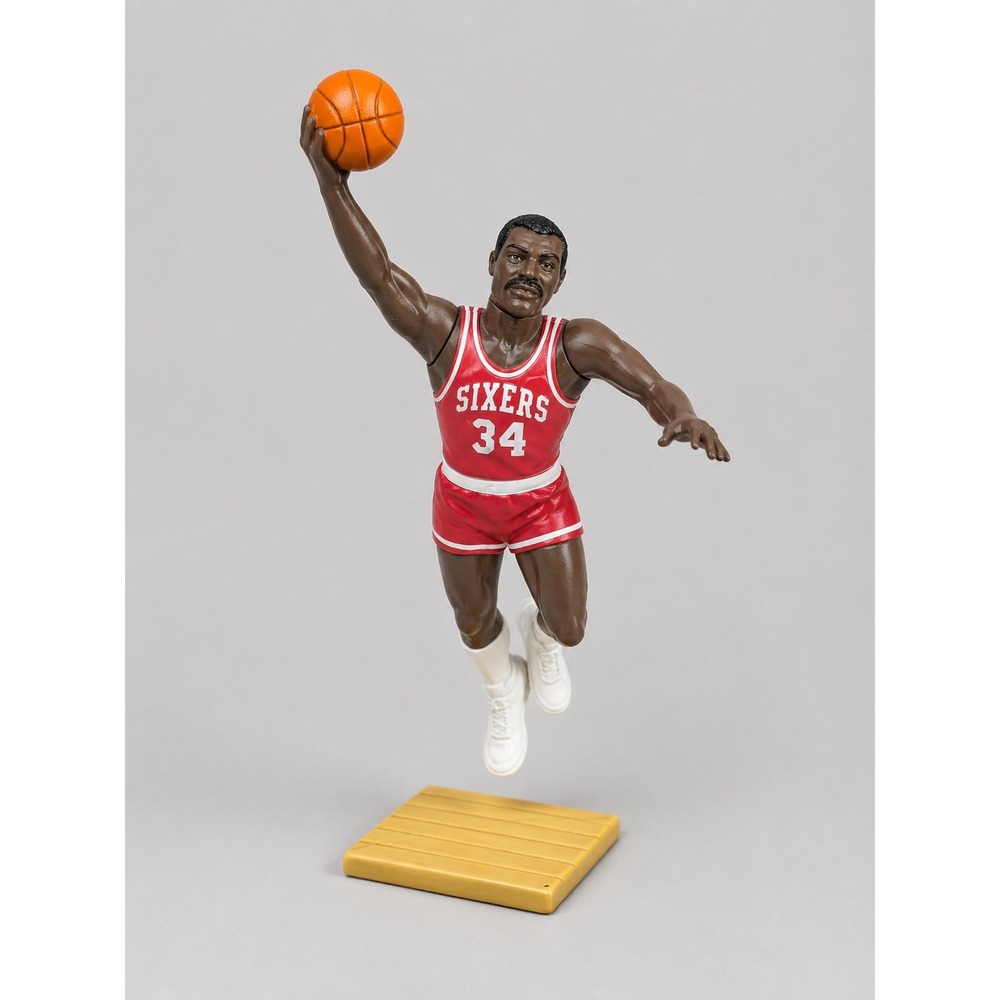 Vintage 1988 Charles Barkley Philadelphia 76ers Starting Lineup Action Figure 34